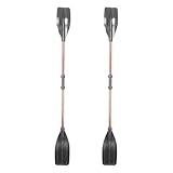 2PCS Remos para Kayak Desmontables, Remo Kayak Ajustable, Pala Ajustable De Fácil...