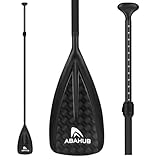 Abahub 3-Parte Remo Paddle Surf Aluminio Pala Sup Paddle Telescopic 173-213cm con...
