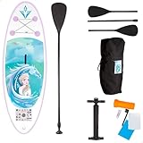 Aktive John Tabla de Paddle Surf Hinchable para niños, diseño Frozen, para...