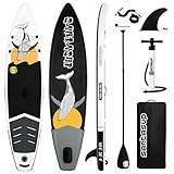 Santasup - Tabla de paddle surf hinchable para adultos, 3,0 m, tabla de SUP, yoga, con...