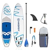 YIWEOG Tabla de Paddle Inflable de pie Sup Antideslizante para Todos los Niveles de...