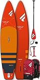 Fanatic Ripper Air Touring 10 ';Sup Inflable Sup Stand Up Paddle Boarding Paquete - Tabla,...