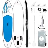 Tuxedo Sailor Tabla de Paddle Inflable de pie para Surf Hinchable de 10'6' x 33' x 6' para...