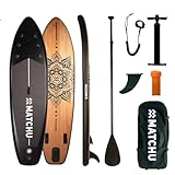 Matchu - Tabla Paddle Surf Hinchable - Set Completo - 320x81x15 CM - 150 KG De Capacidad...