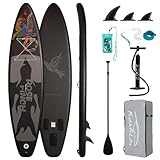 FEATH-R-LITE Tabla de Surf Hinchable Stand Up Paddling Sup Board con Remo...