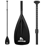 Abahub 3-Parte Remo Paddle Surf Aluminio Pala Sup Paddle Telescopic 173-213cm con...