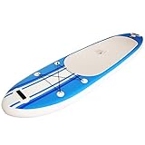 HOMCOM Tabla de Surf Hinchable con Remo Ajustable y Bomba 305x76x15cm Tablas Paddle Surf...