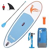 freein Kids Inflatable Stand Up Paddle Board Sup Boards para Stand-Up Paddling ISUP con...