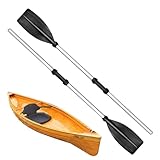 Paquete De 2 Remo Kayak, Paletas De Kayak De Aluminio Ajustable, Remo Para Kayak...