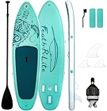 FEATH-R-LITE Stand Up Paddle Surfboard, Sup Hinchable, Blow Up Paddleboard para Adultos y...