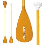 HUIIKE Remo Paddle Surf 2 en 1 de Aluminio Remo Doble Paddle Surf 4 Piezas Desmontable...