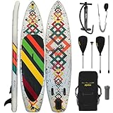 ALPIDEX Tabla Hinchable Surf Stand Up Paddle Board 320 x 76 x 15 cm ISUP Peso Máximo 130...