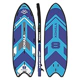 KOHALA Tabla de Paddle Surf Big Sup Color Azul - Tipo Beginner/Allround - Capacidad...