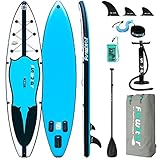 FunWater Tabla de Stand Up Paddle Inflable Tabla de Surf Sup Completo Paddleboard...