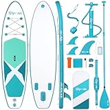 Glymnis Tabla Paddle Surf Hinchable, Tabla de Sup Stand Up Paddle Board de 320×81×15cm,...