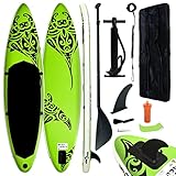 SKM 92741 - Juego de tabla de surf hinchable (320 x 76 x 15 cm, peso: 11,6 kg), color...