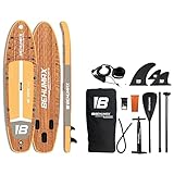 BEHUMAX - Tabla Paddle Surf Be Wave Atlantic 11, 335 x 84 x 15 cm Incluye Accesorios,...