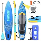 DURAERO Tabla de Paddle Surf Hinchable con Soporte para Cámara, Accesorios Completos, 330...