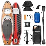 Sportstech Prima Set de Sup 9en1 + Ventanilla 2en1 + Asiento de Kayak| Stand Up Paddle...