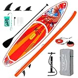 FunWater Tabla de Stand Up Paddle Inflable Tabla de Surf Sup Accesorios completos para...