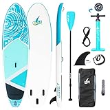 AKD Tabla Paddle Surf Hinchable Dolphin 11' 335x83x15cm Paddle Board 170KG / 346L, Bomba...