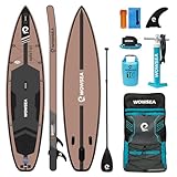 WOWSEA Quest Q1 Stand Up Paddle Board Hinchable, Durable y Estable Niños Sup Tabla...