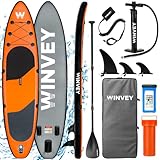 Tabla Paddle Surf Hinchable - 320 * 76 * 15 cm y 150kg de Soporte - Stand Up Board Premium...