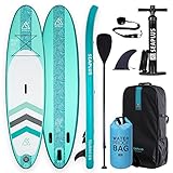 SEAPLUS Tabla de Paddle Surf Hinchable Sup Inflatable Stand up Paddle Board con Dry Bag...