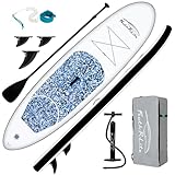 FunWater Tabla de Surf de pie Hinchable con Remo, (Sup), Completa con Accesorios, Remo...