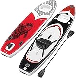 Sportstech Prima Set de Sup 9en1 + Ventanilla 2en1 + Asiento de Kayak| Stand Up Paddle...