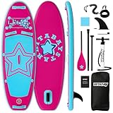 Juego de tabla de surf de surf para jóvenes y niños, incluye accesorios completos, 75...