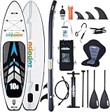 Zupapa Tabla de surf de remo de 320 cm, 82 cm de ancho, tabla de surf hinchable con...